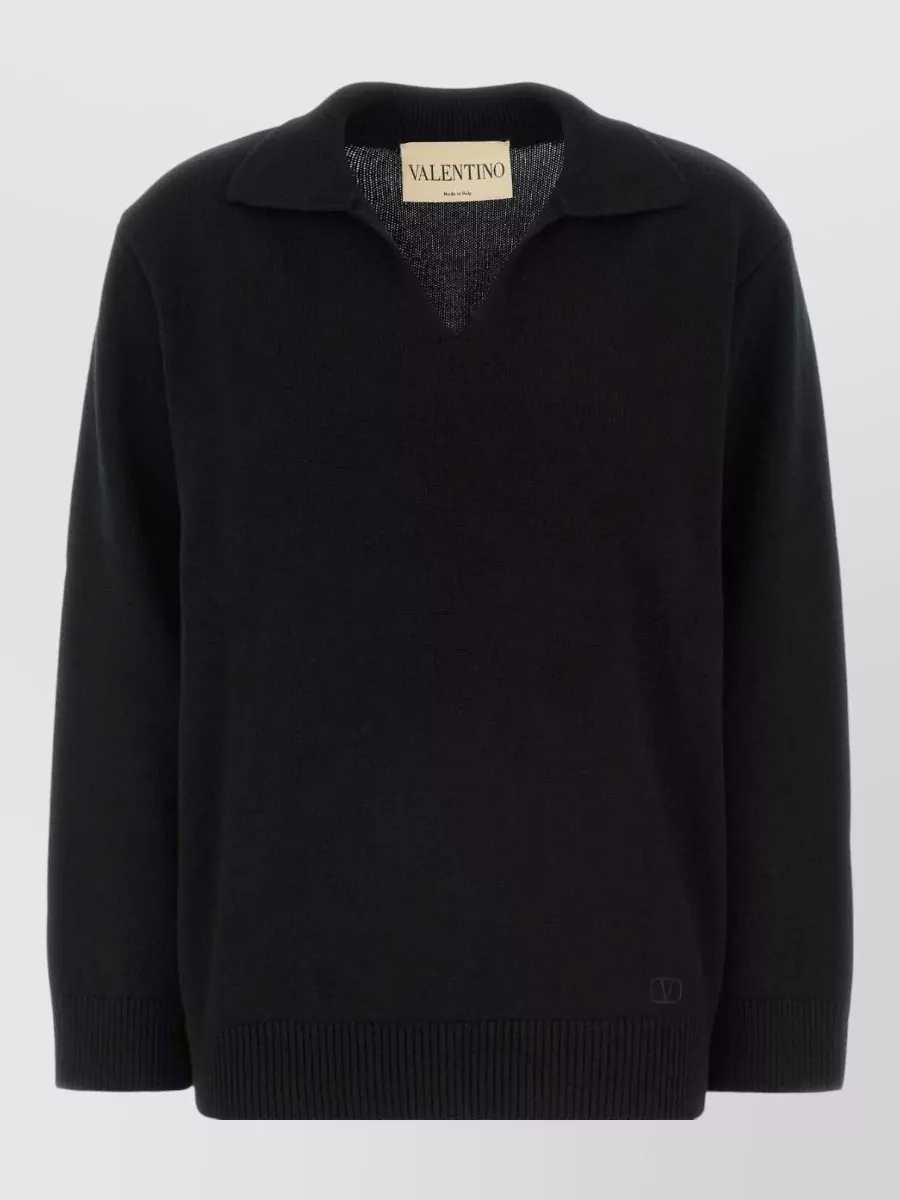 Valentino Garavani cashmere polo jumper
