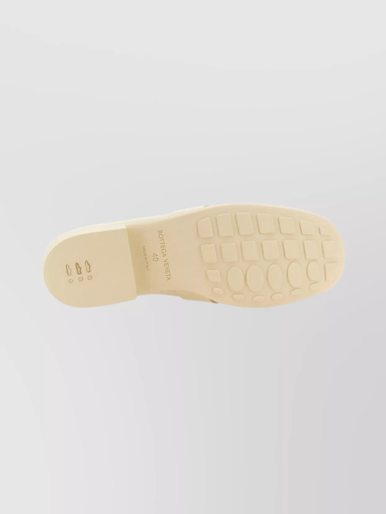 Bottega Veneta Square Toe Loafers With Low Block Heel In Neutral