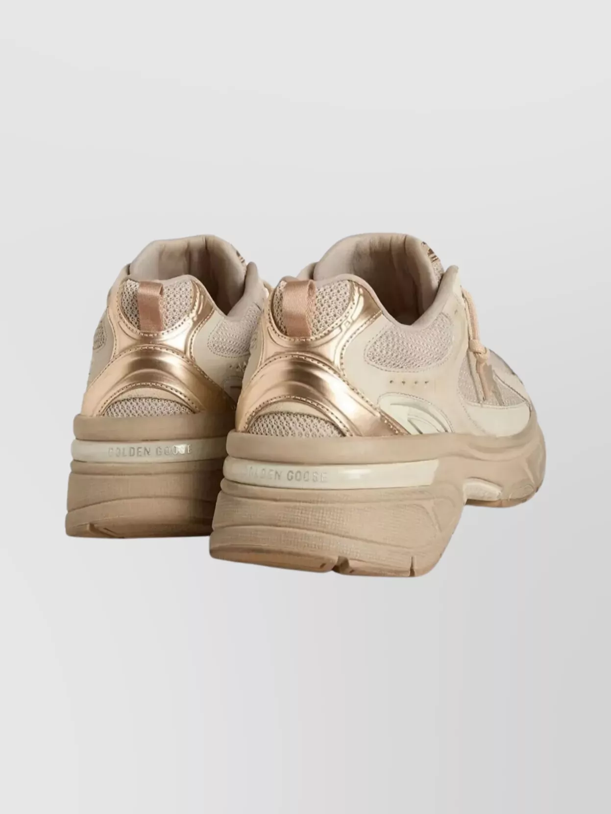 Golden Goose Star Design Leather And Suede Sneakers