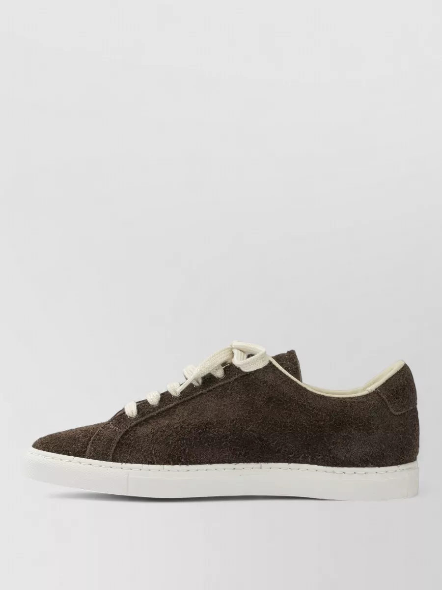 Common Projects Suede Leather Low Top Sneakers