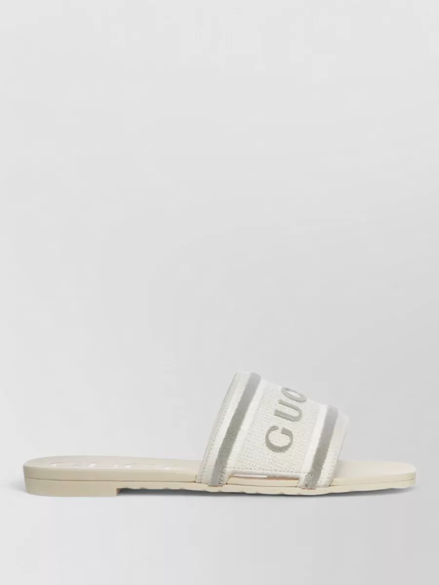 Gucci Logo Slide Sandals