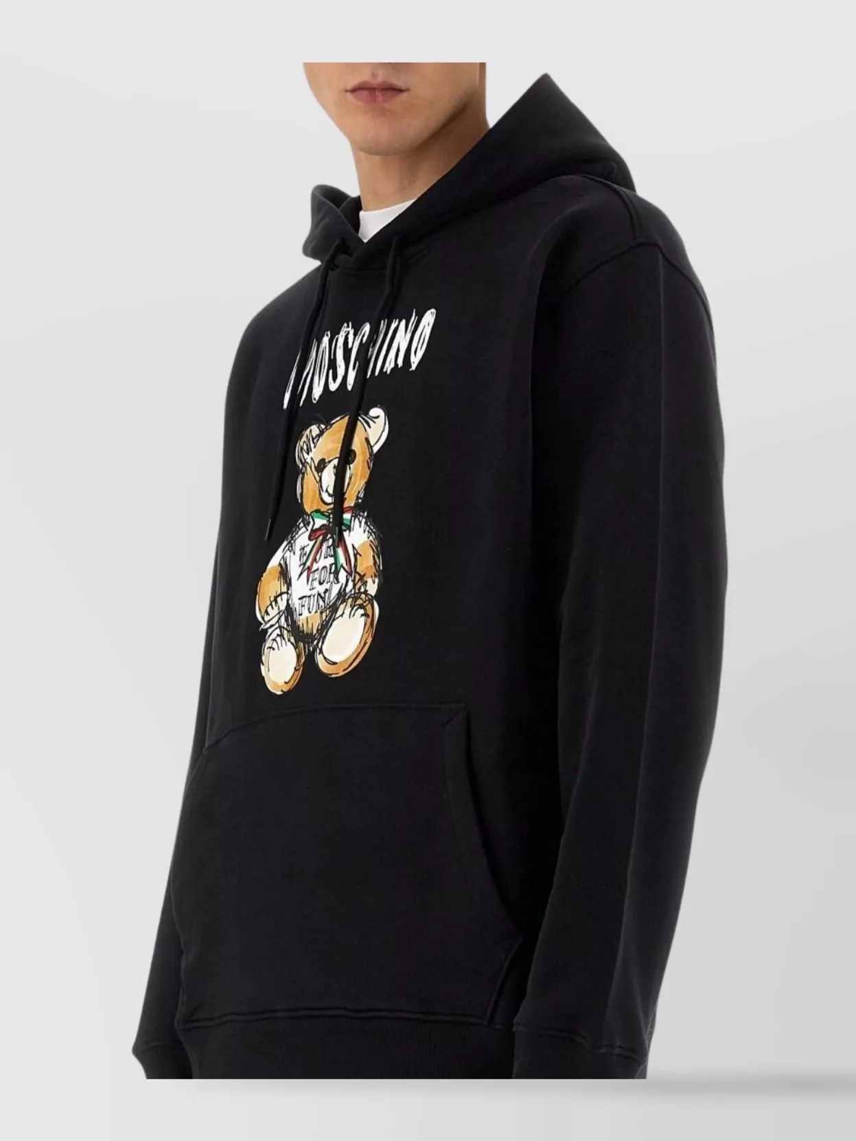 Moschino Drawn Teddy Bear Sweatshirt
