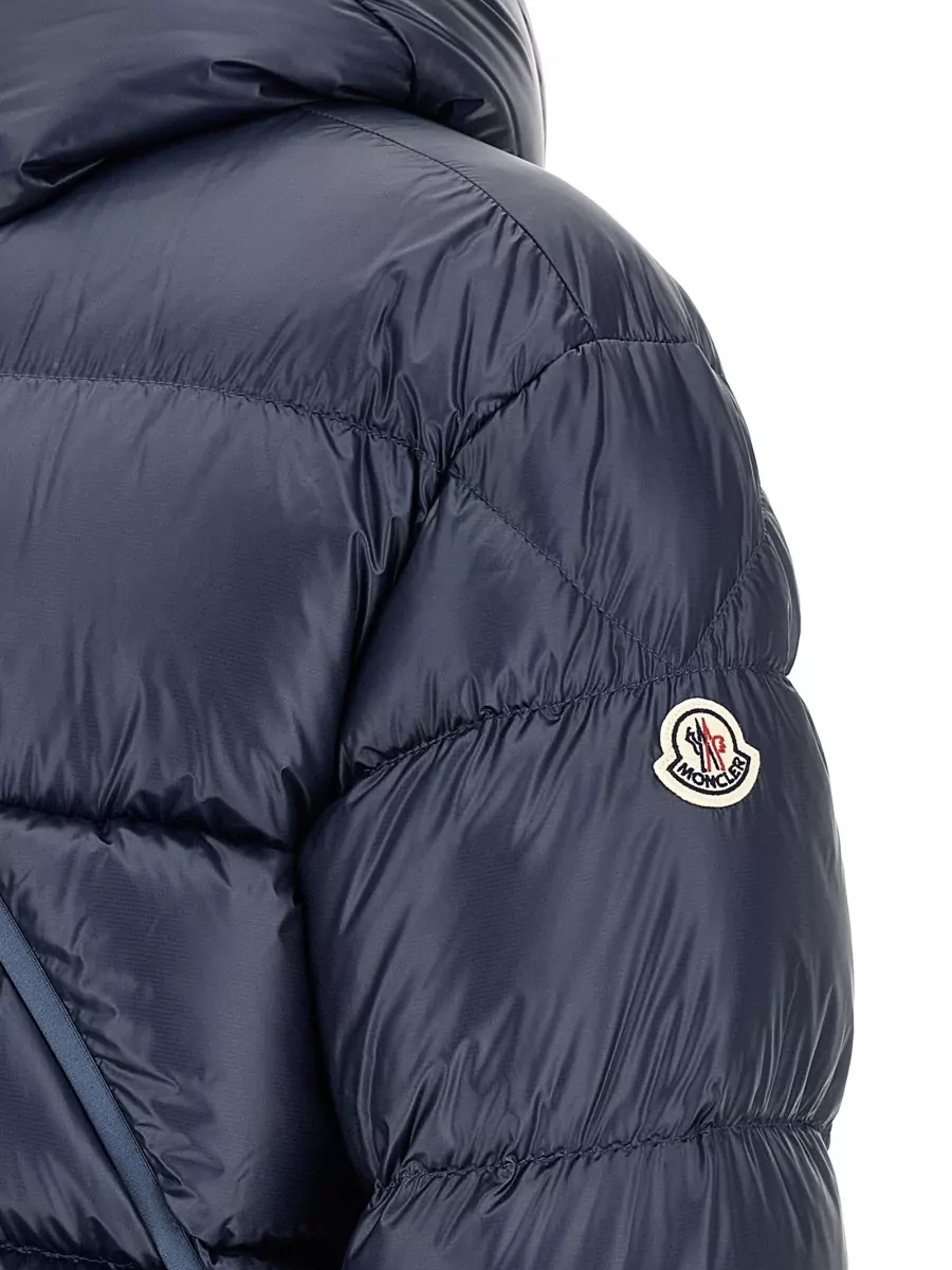 Moncler Down Hooded Quilted Puffer Jacket