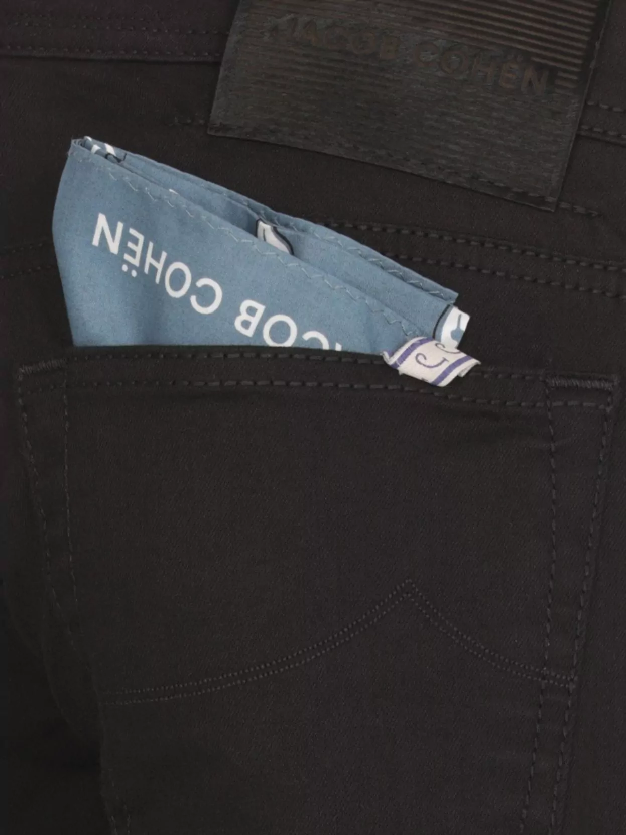 Jacob Cohen Straight Cotton Pants Belt Loops