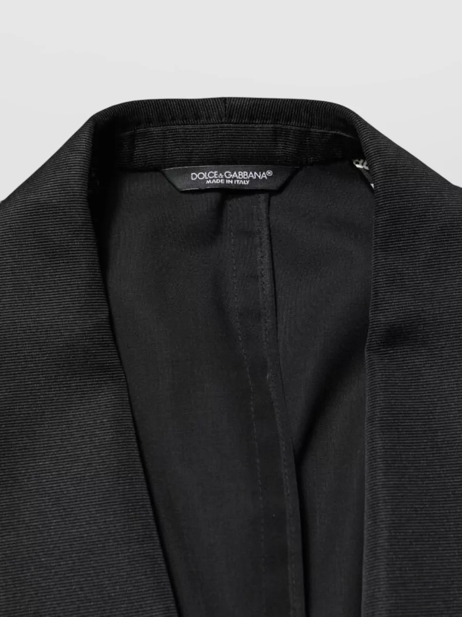 Dolce&Gabbana Silk Single Breasted Blazer