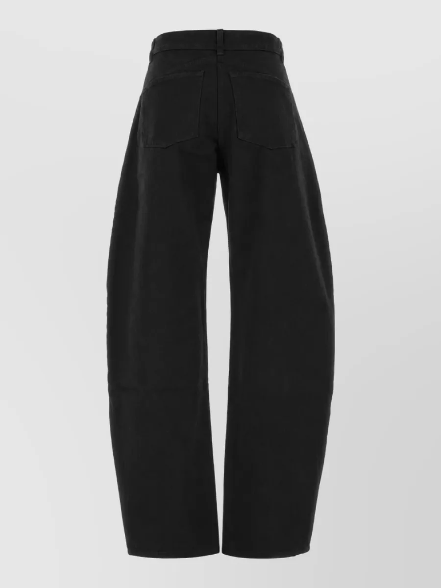 Alaïa Straight-Leg Denim Jeans