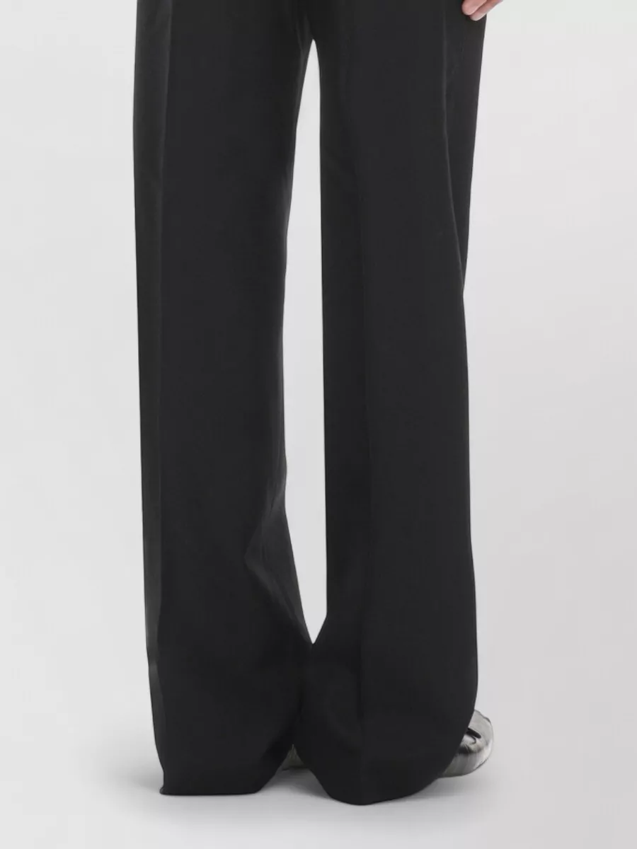 Mm6 Maison Margiela Ribbed Viscose High Neck Knit Sweater