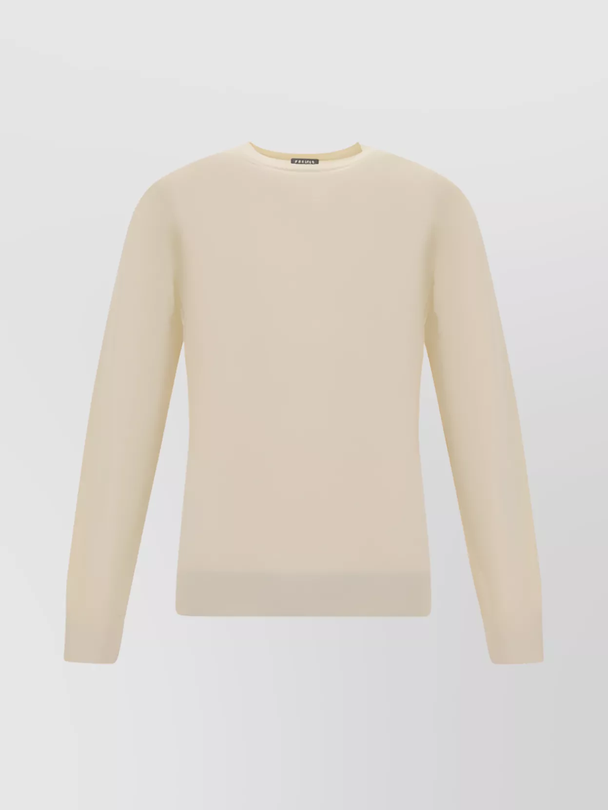 Zegna Patterned Crew Neck Sweater In Neutral