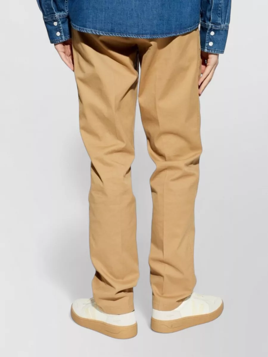 Diesel Tailored Trousers Nylon Silk Blend Belt Loops