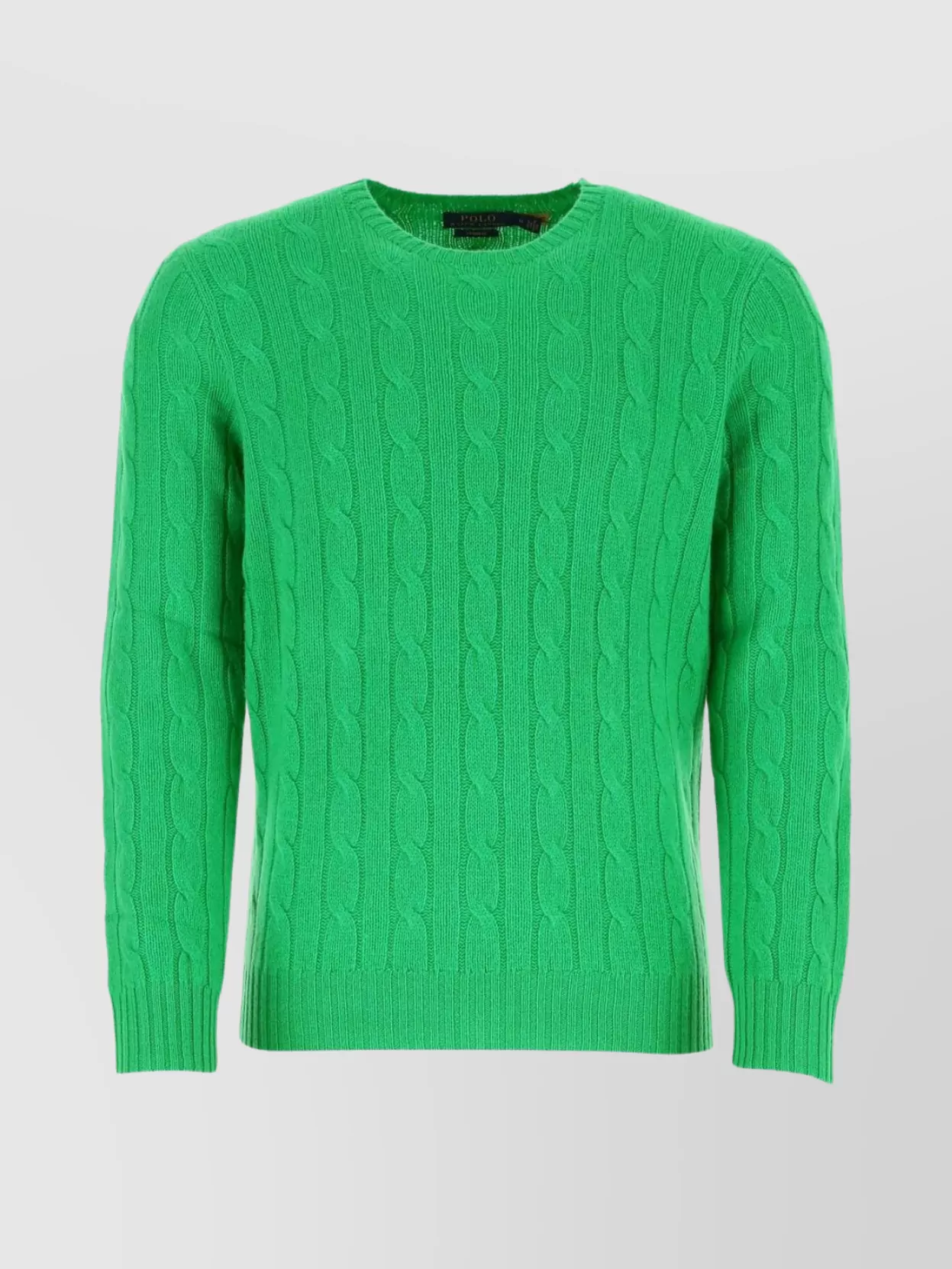 Shop Polo Ralph Lauren Cable Knit Crew Neck Sweater