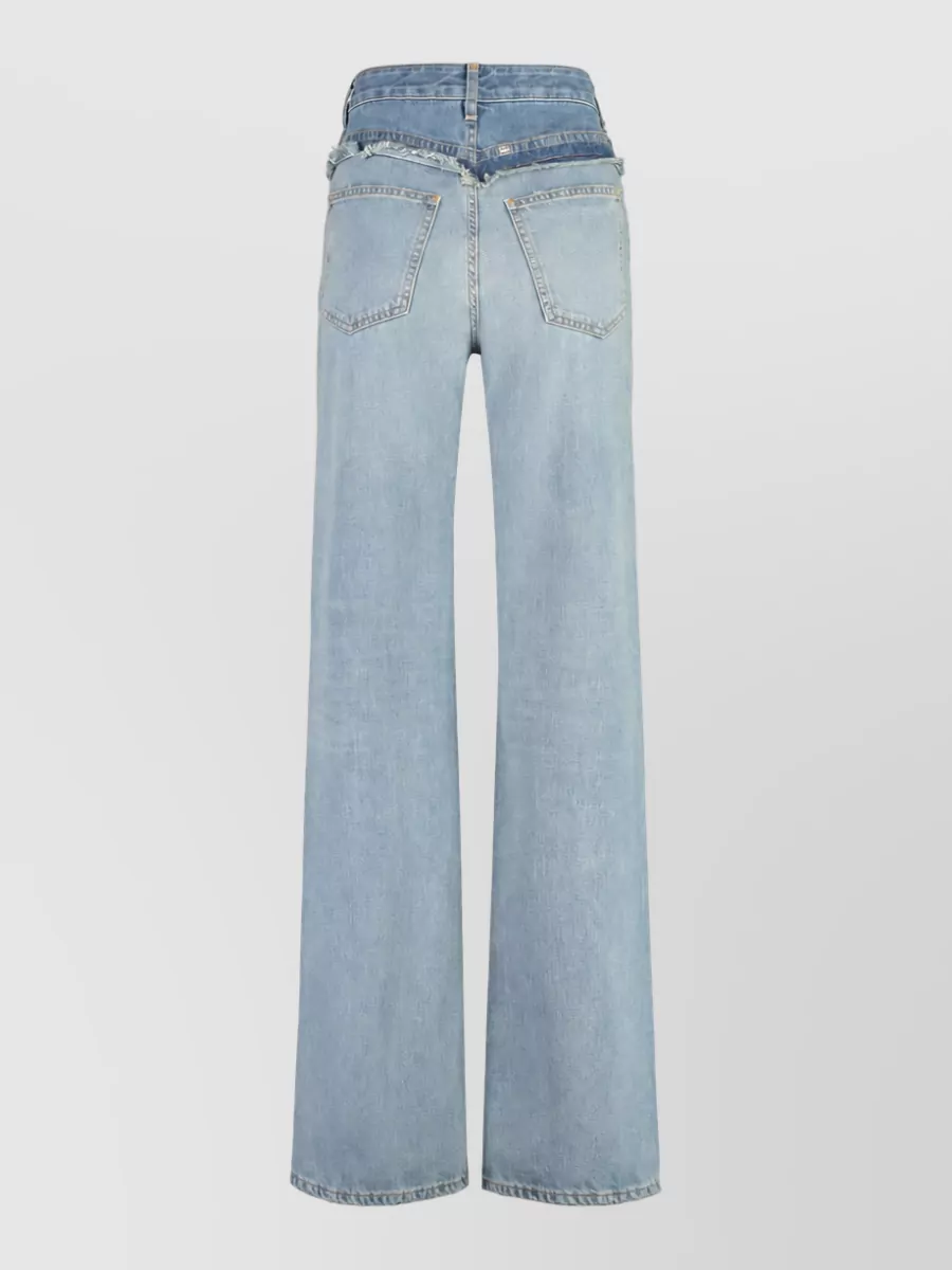 Givenchy Cotton Oversized Wide-Leg Jeans