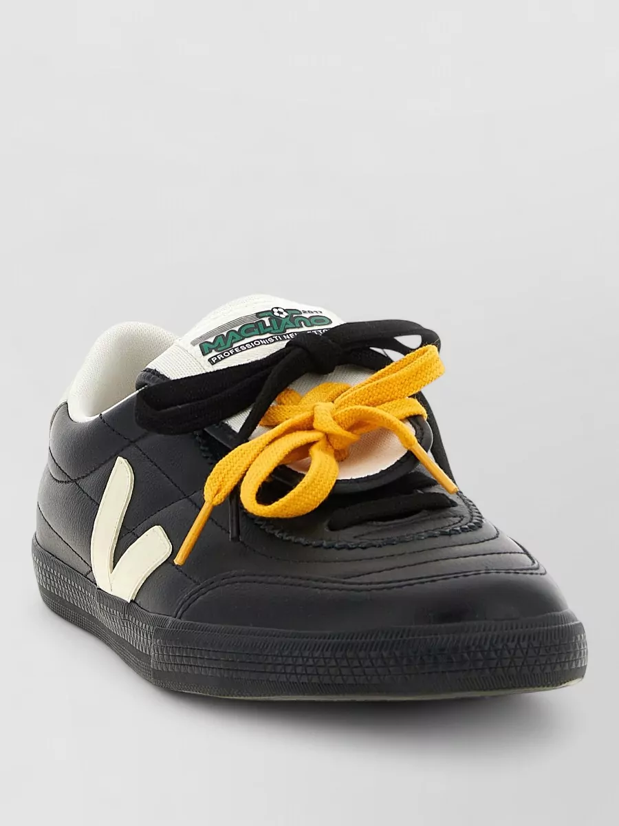 Veja Leather Low-Top Sneakers