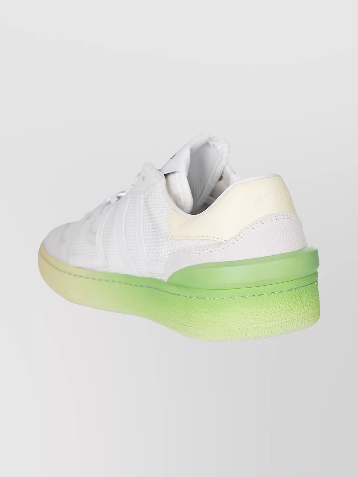Lanvin Stylish Low Top Sneakers With Gradient Sole