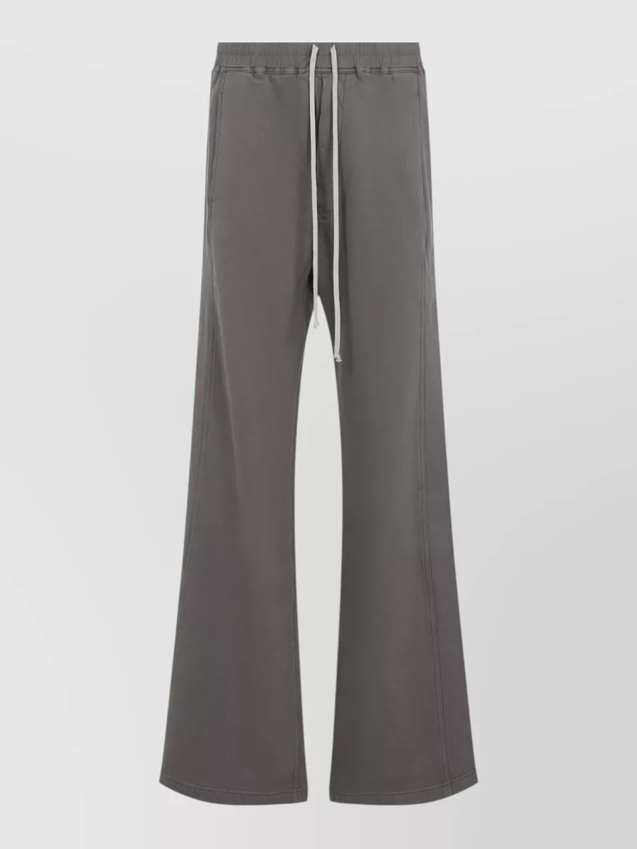 Rick Owens Drkshdw Cotton wide-leg wide pusher trousers