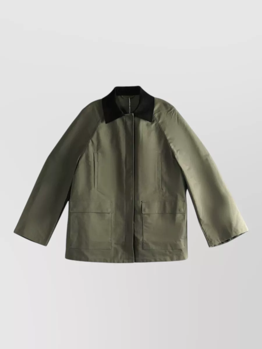 Totême cotton oversized jacket