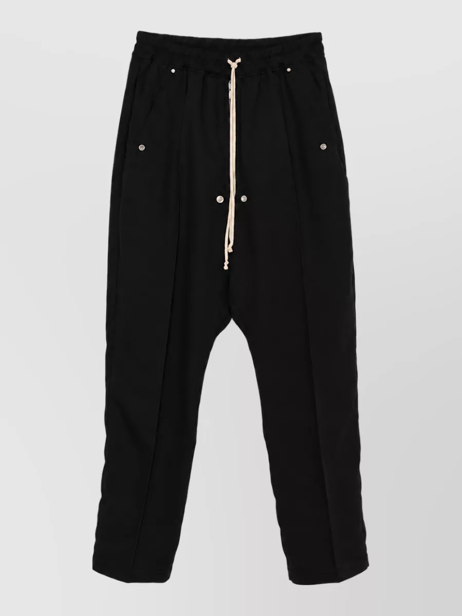 Rick Owens Wool Drop-Crotch Trousers