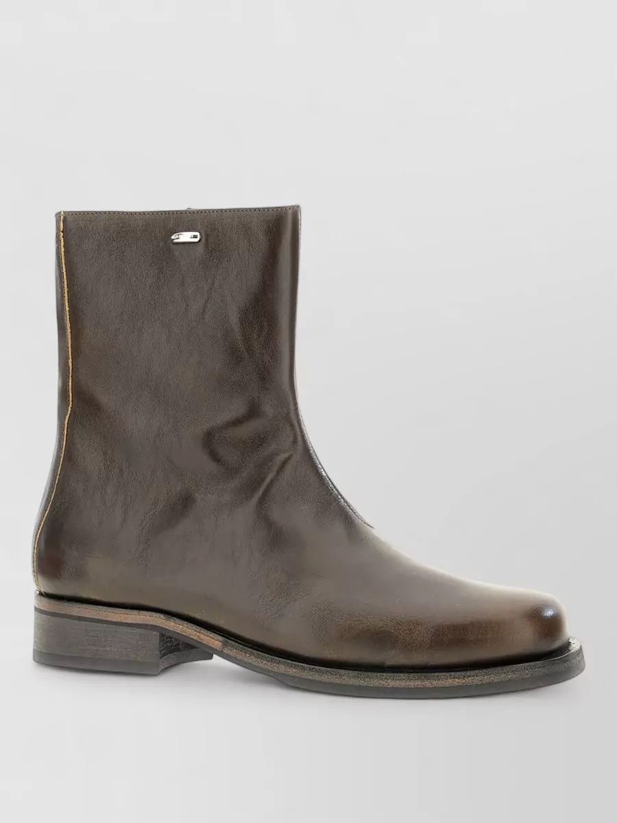 Our Legacy Leather Ankle Boots