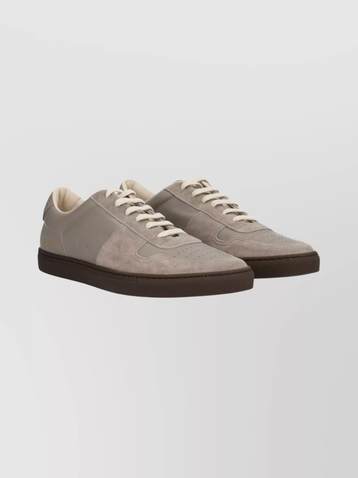 Common Projects Low-Top Sneakers With Suede And Rubber