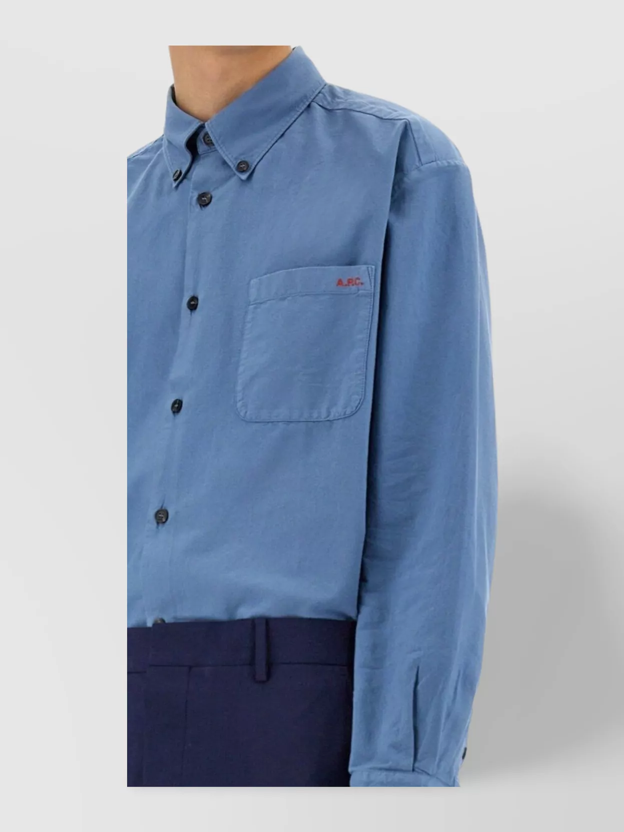 Apc "mateo" Shirt Button-down Collar