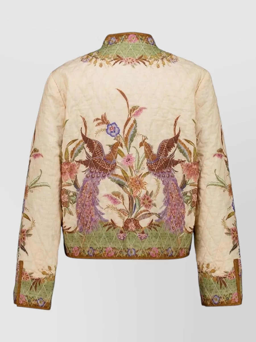 Zimmermann Printed Single-Breasted Jacket