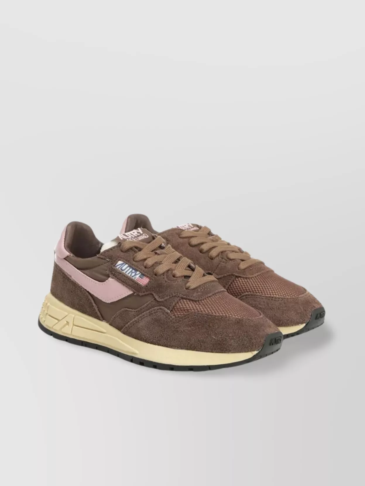 MSGM Retro low-top suede sneaker with contrast sole | The MSGM Retro low-top suede sneaker with contrast sole | The