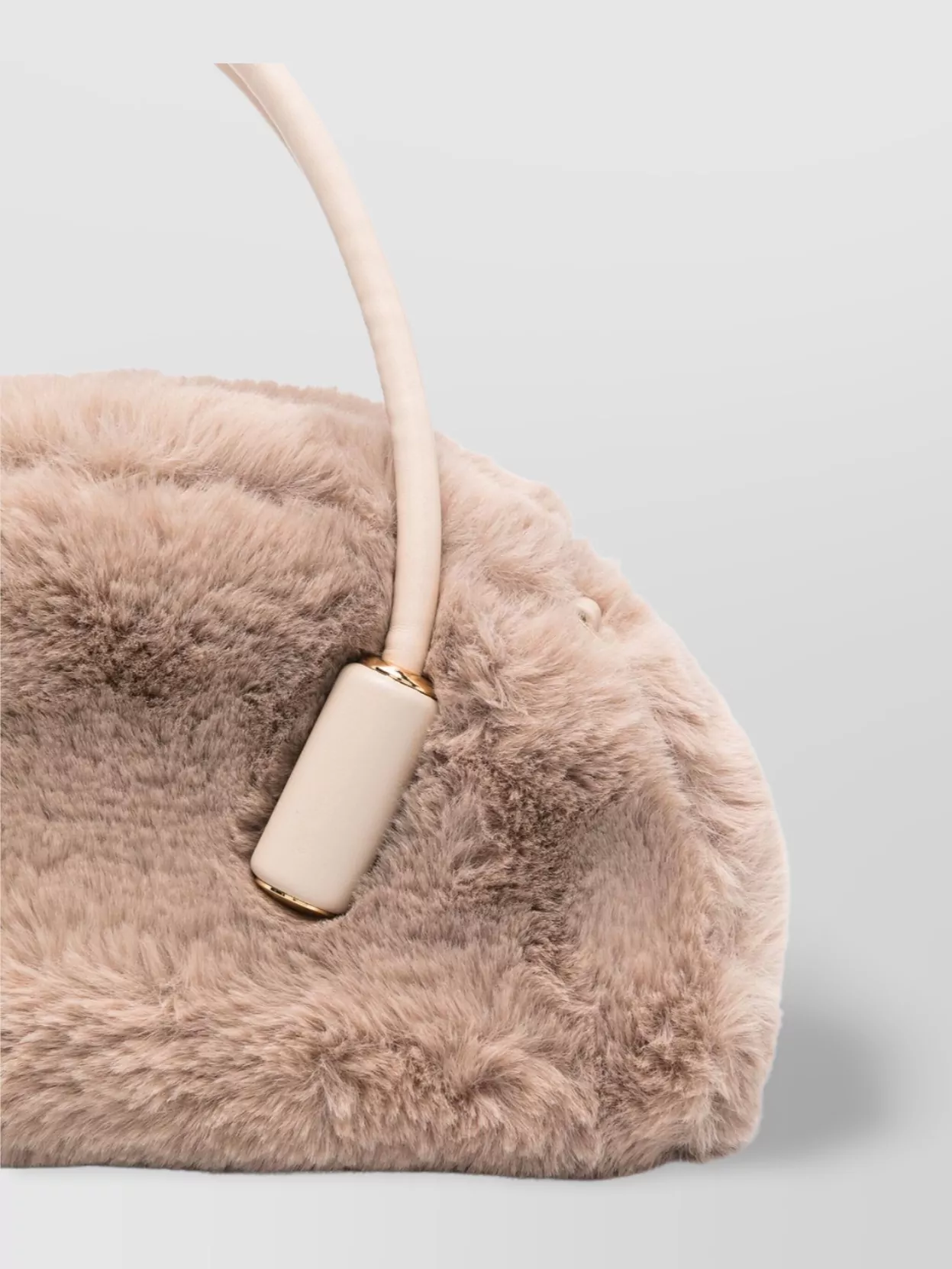 Themoirè Selene Faux-fur Tote With Adjustable Strap