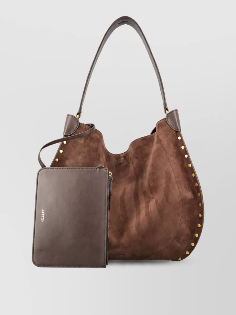 Isabel Marant oskan moon leather tote bag
