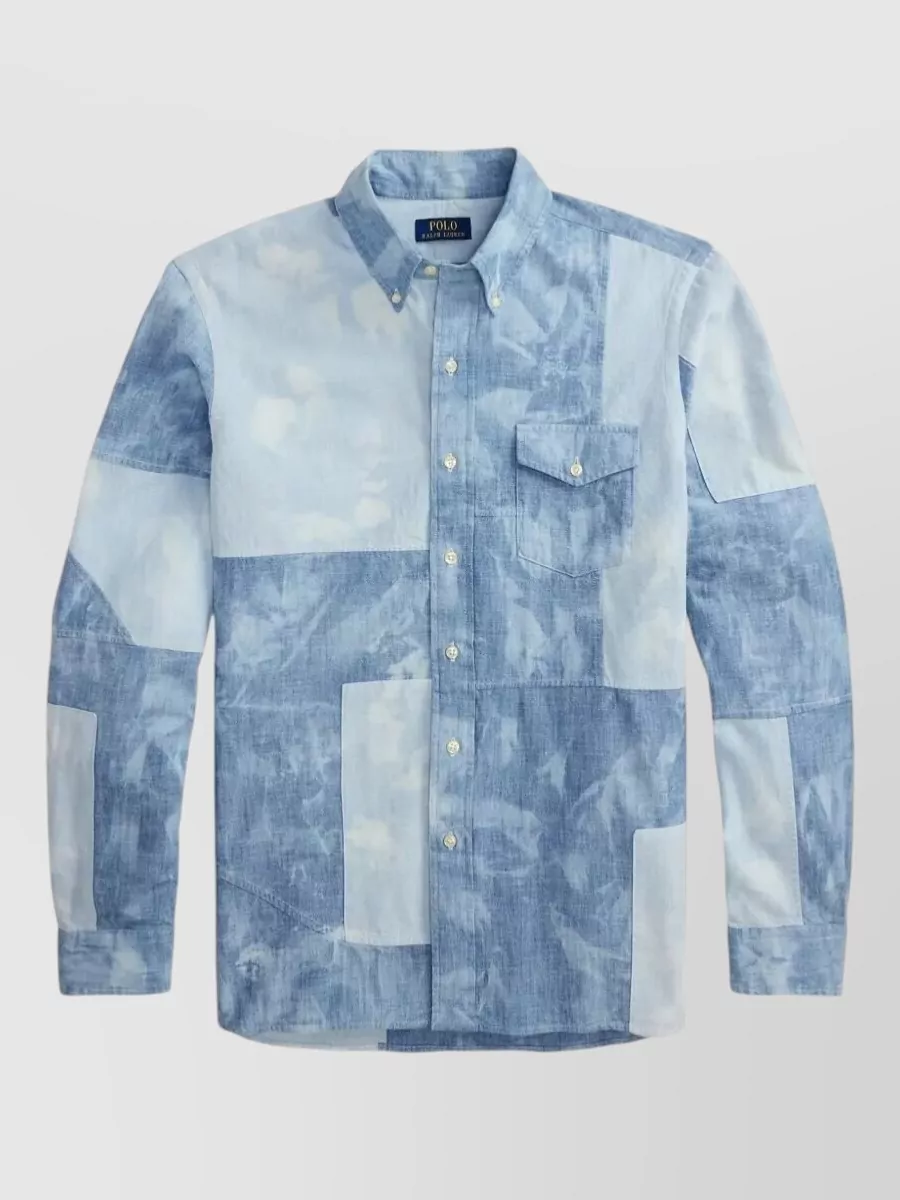 Polo Ralph Lauren patchwork cotton shirt