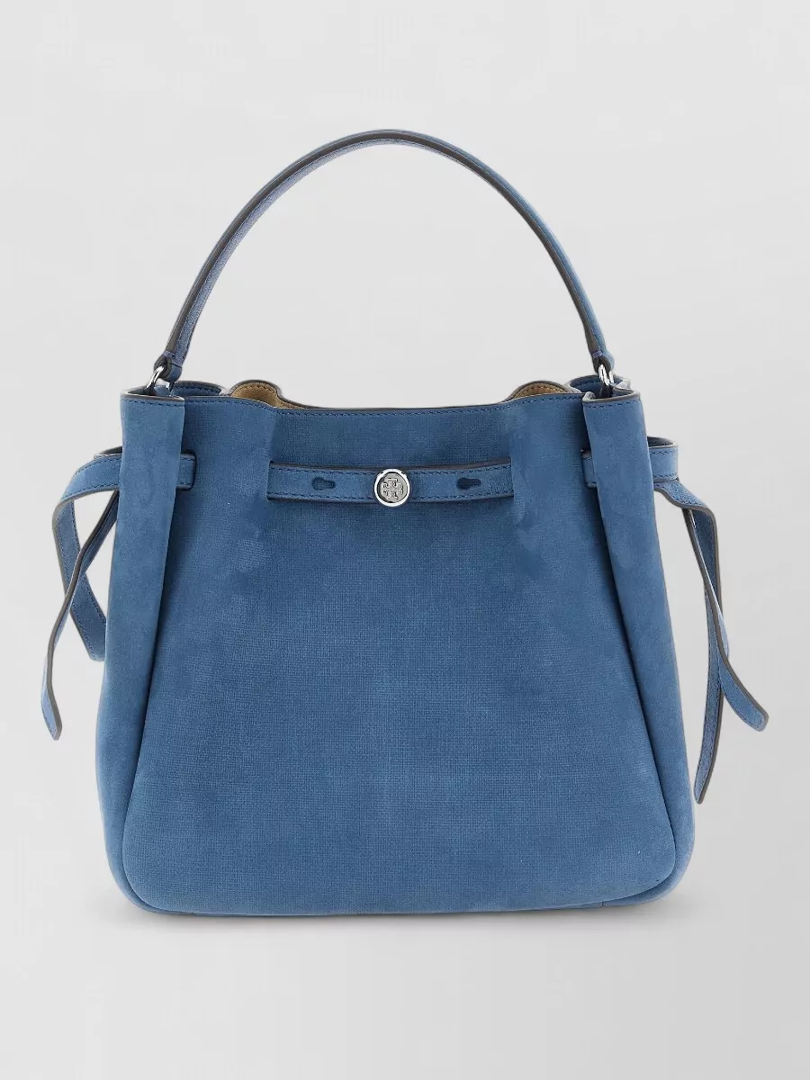 Tory Burch romy lamb leather bucket bag