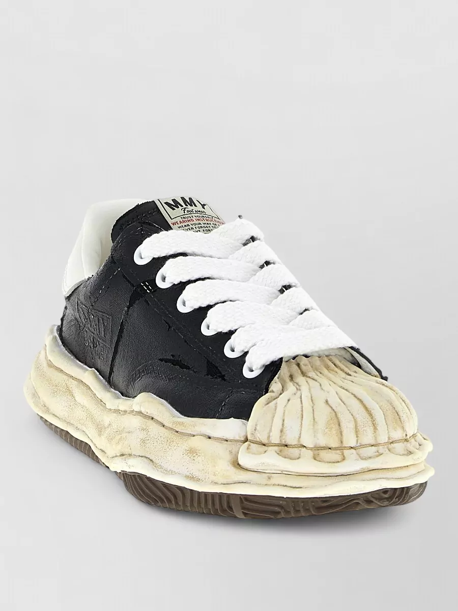 Maison Mihara Yasuhiro cotton canvas low-top sneakers