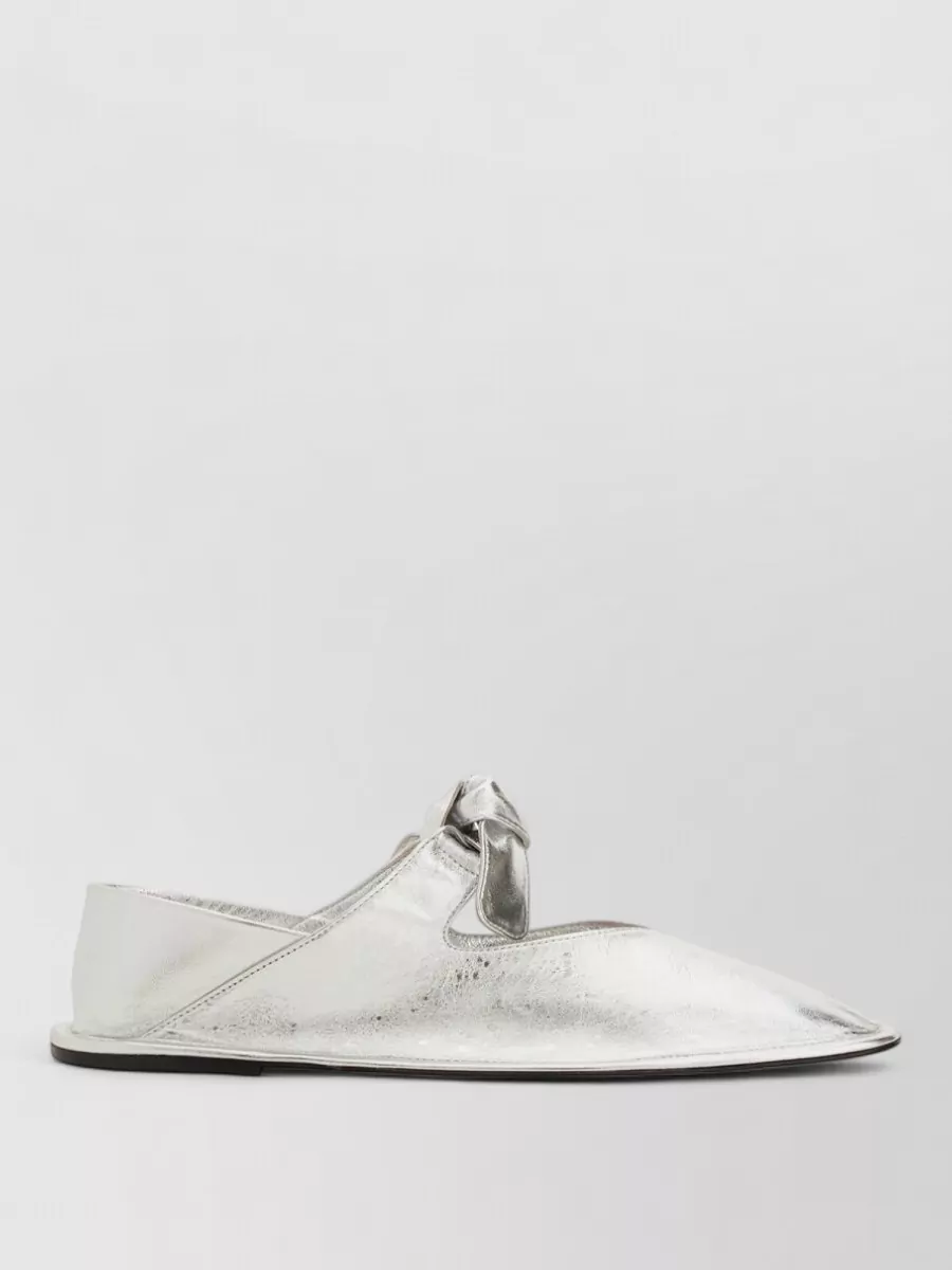 Hereu Lambskin Ballerina Sandals