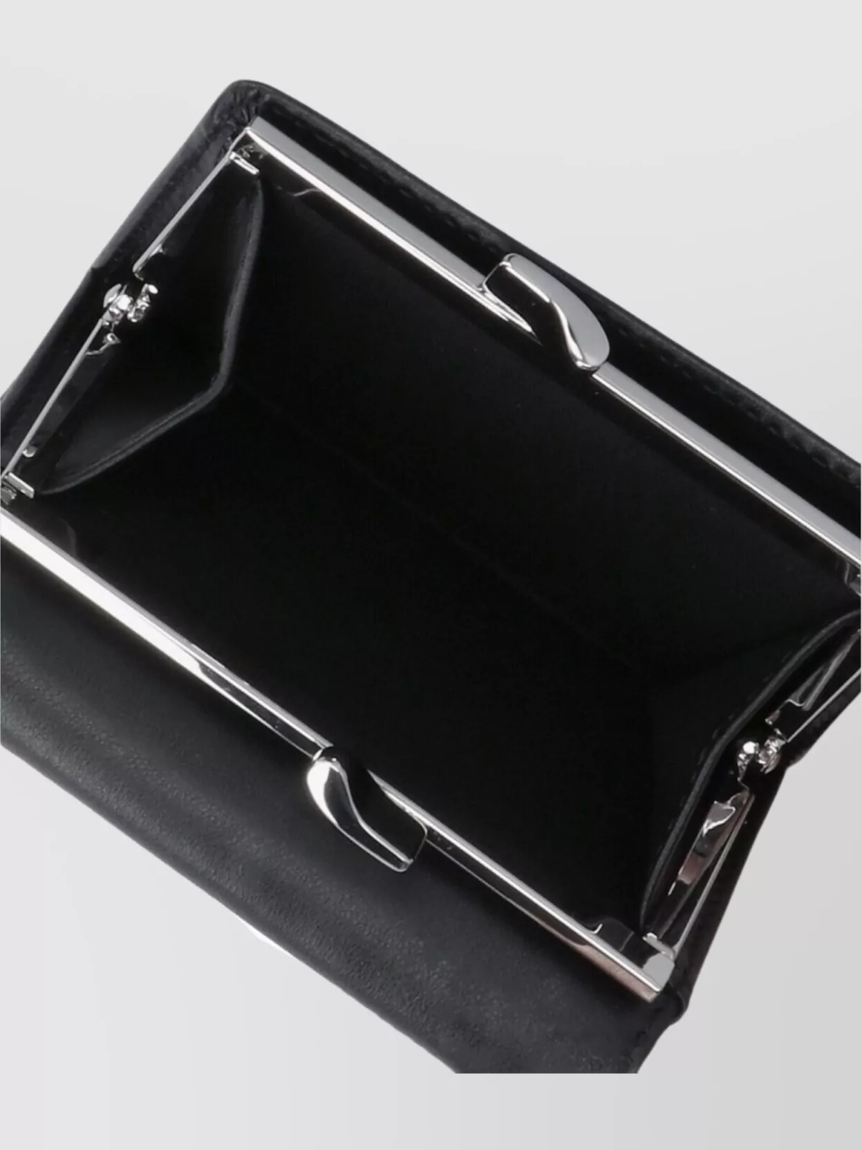 Vivienne Westwood Cardholder With Id Window And Metallic Clasp