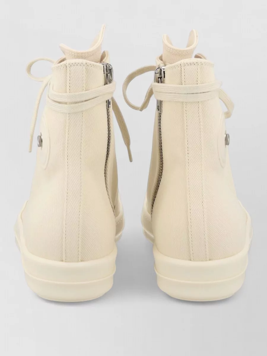 Rick Owens Drkshdw Denim High-Top Sneakers