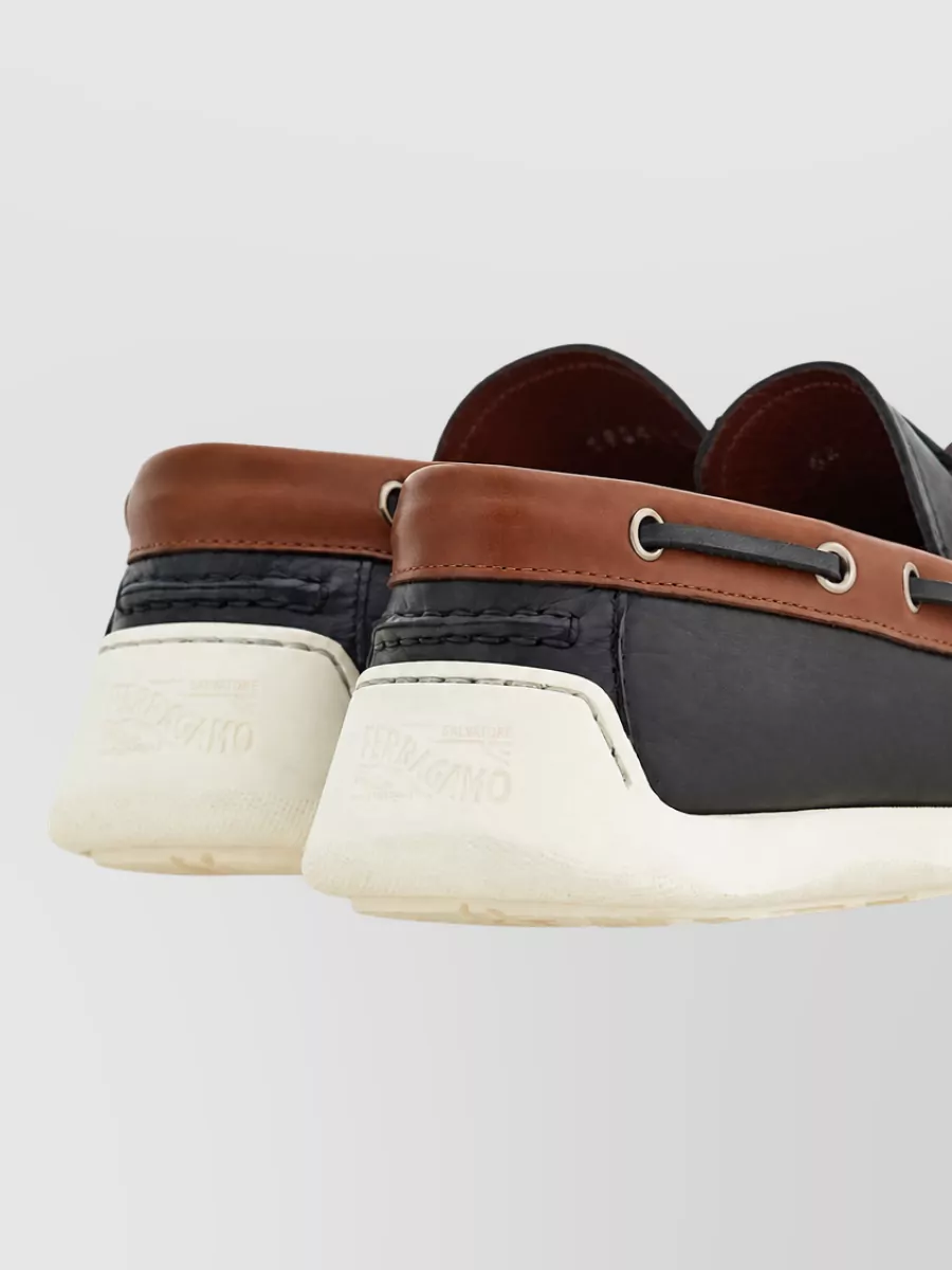 Ferragamo Leather Loafers