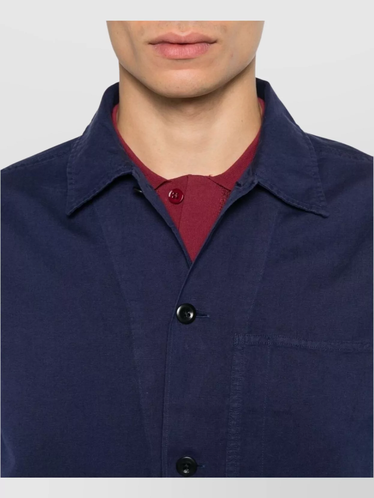 Ralph Lauren Logo Shirt With Pockets And Collar