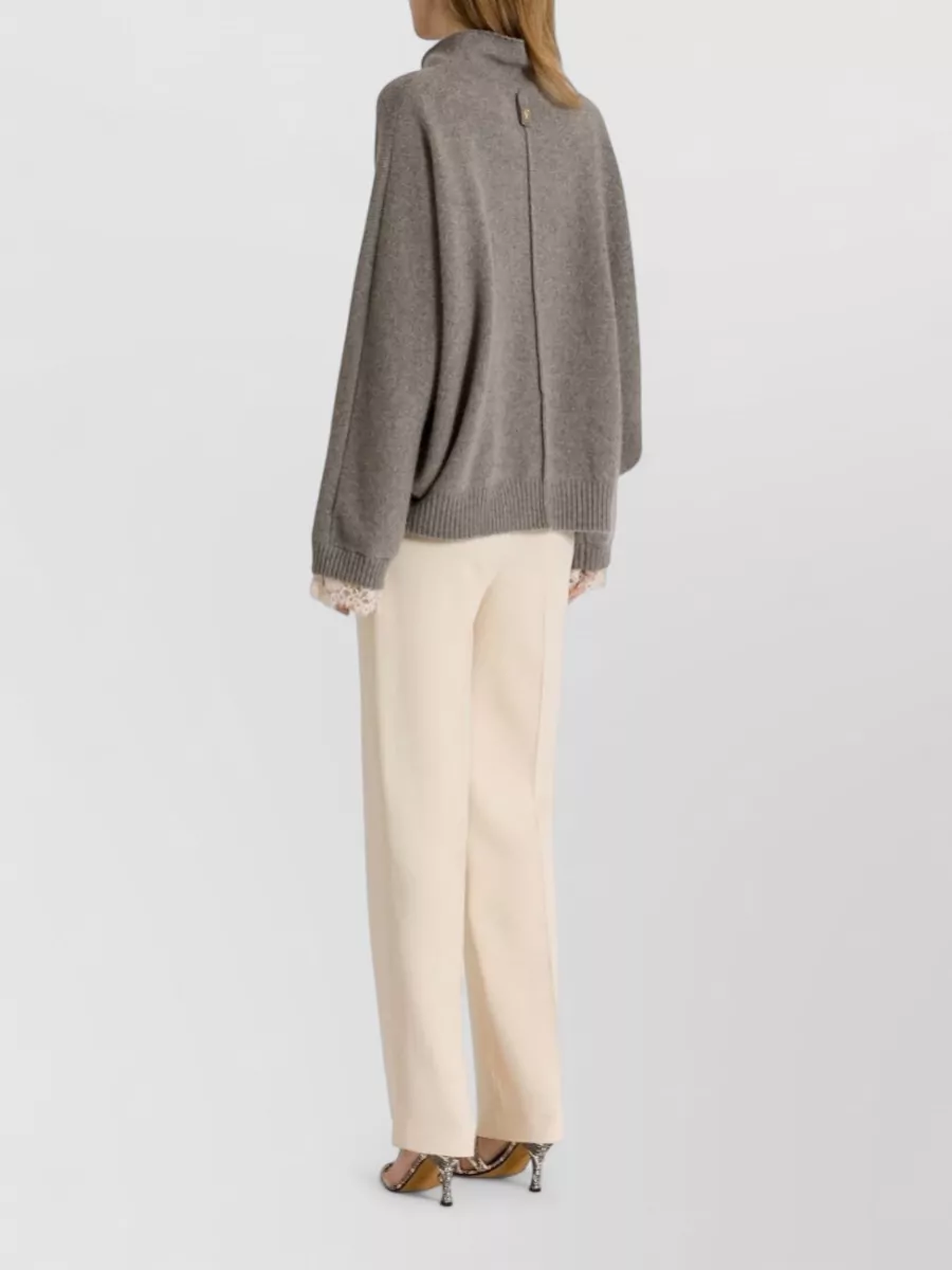 Alberta Ferretti Cashmere Turtleneck Sweater