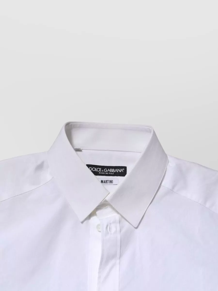 Dolce&Gabbana Cotton Long-Sleeve Dress Shirt