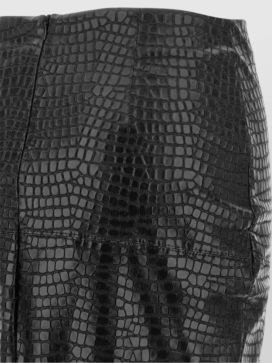 Nude Pencil Skirt