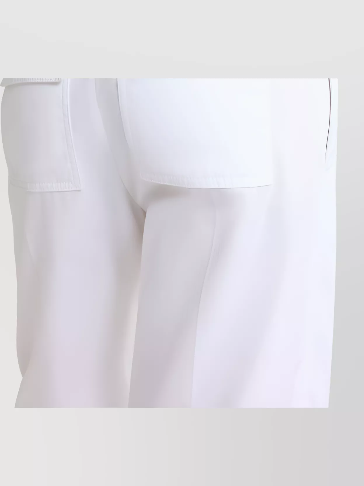 Patou Straight Leg Trousers Wide Silhouette