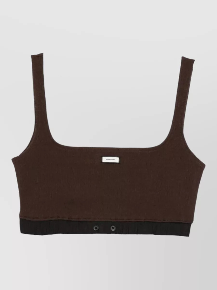 Entire Studios Cotton Lounge Bra
