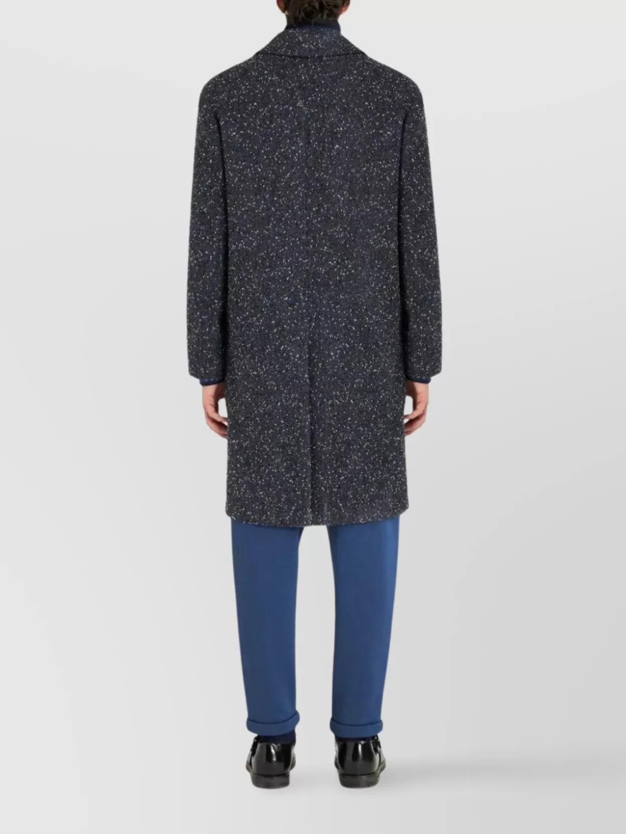 Etro Coat Long Sleeve Notched Lapels