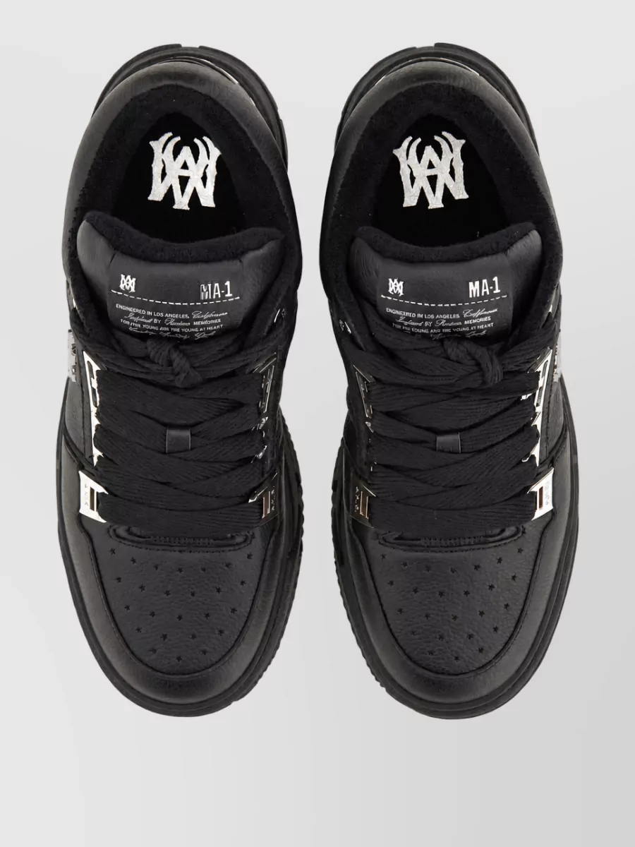 Amiri Leather Low-Top Sneakers