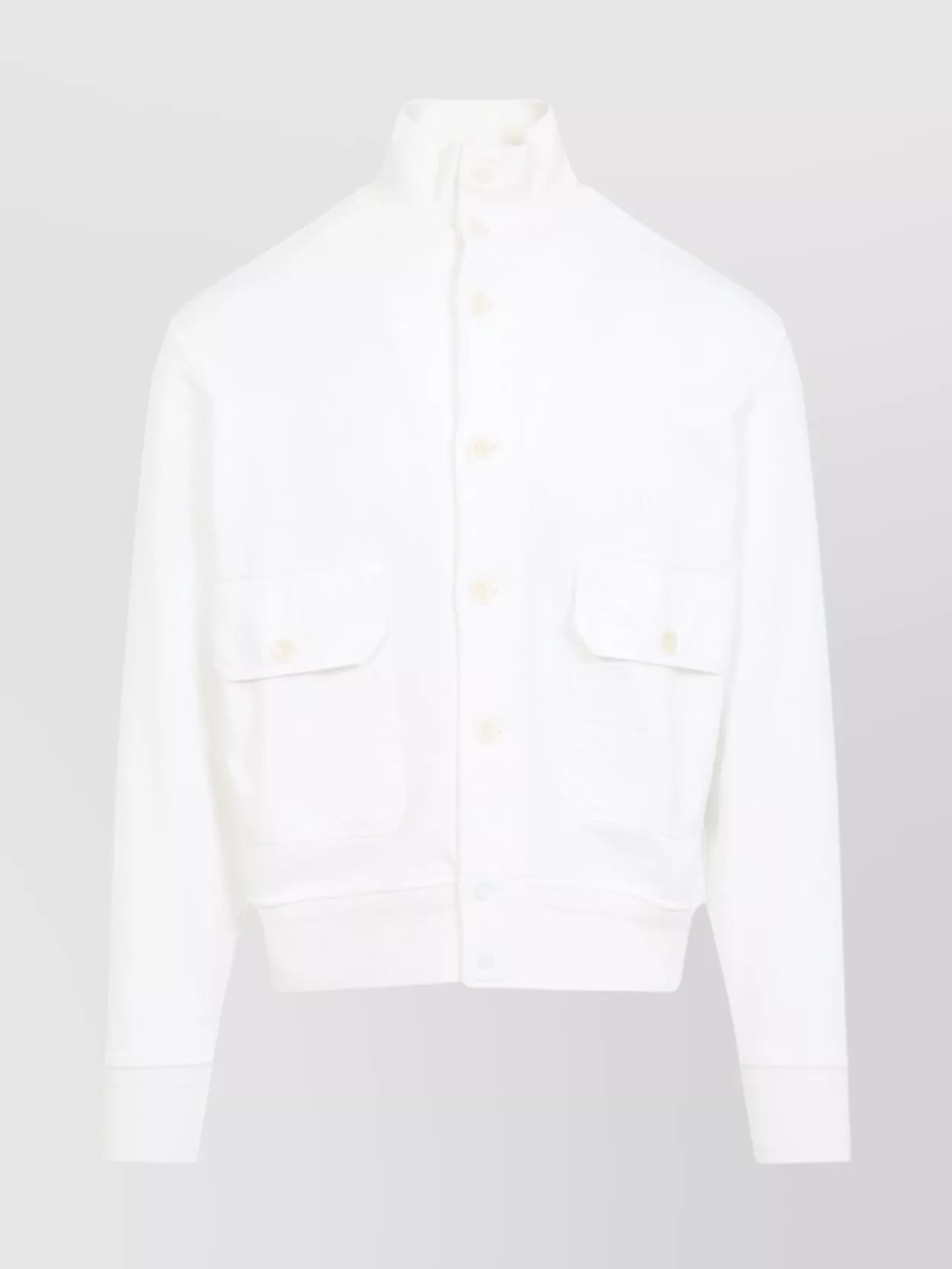 C.p. Company Full Button Cotton Sweatshirt