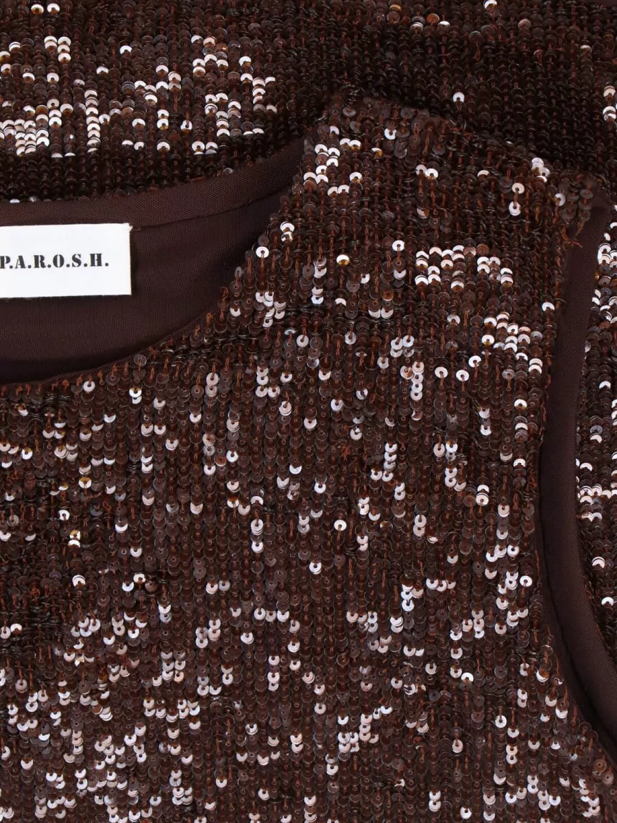 Parosh Long-Sleeve Top