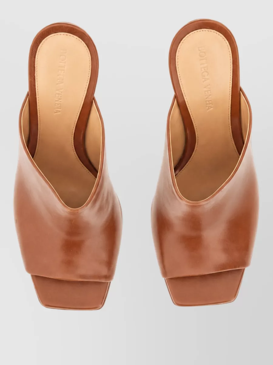 Bottega Veneta Leather Knot Mules