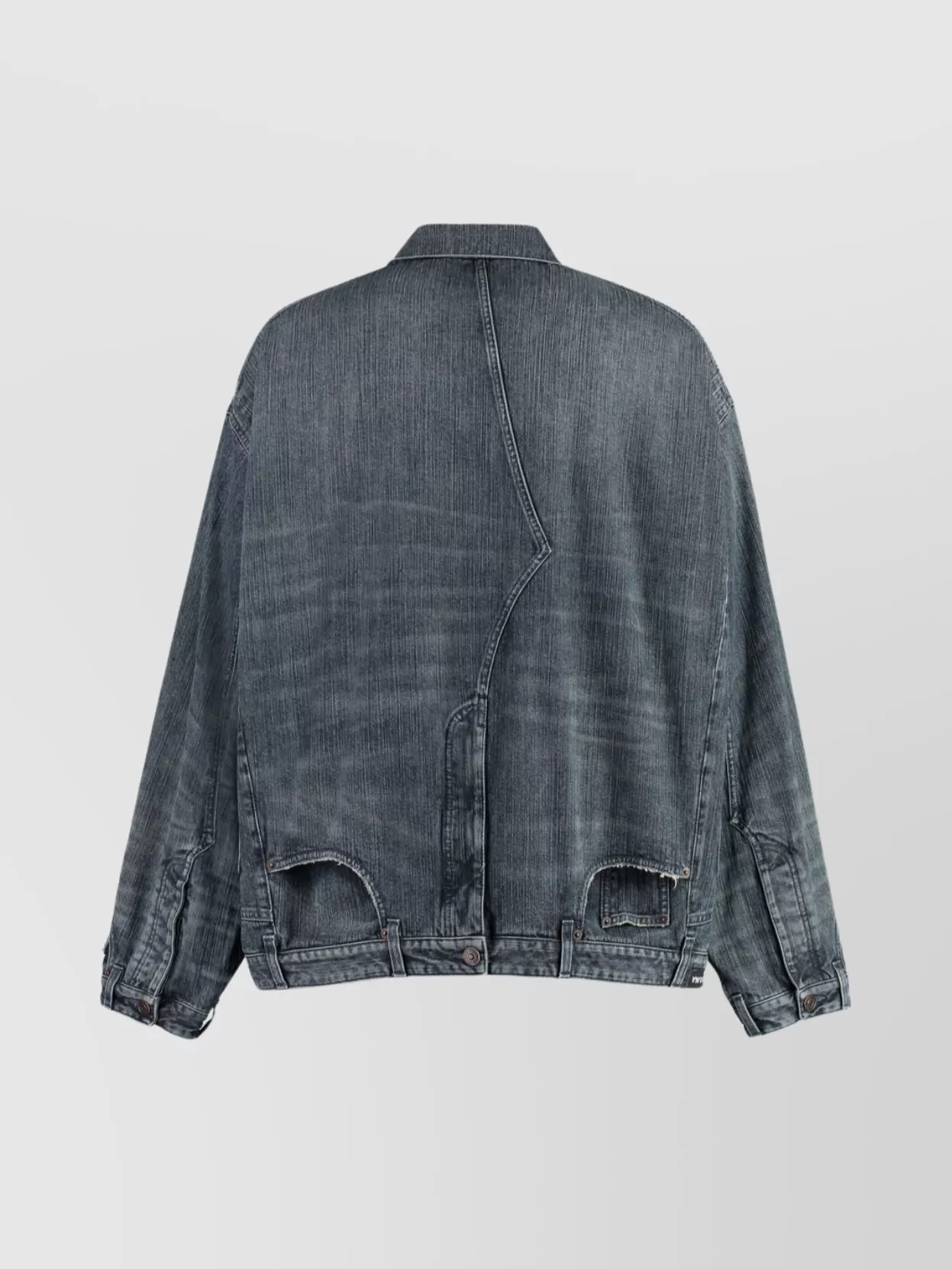 Balenciaga Jacket Denim Multiple Pockets