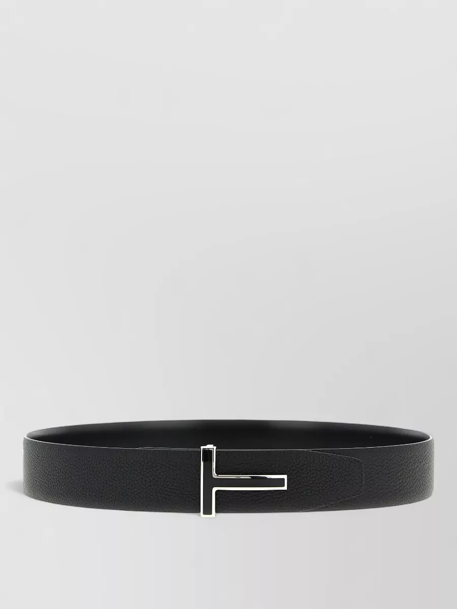 Tom Ford Reversible Buckle Belt Adjustable Length Design