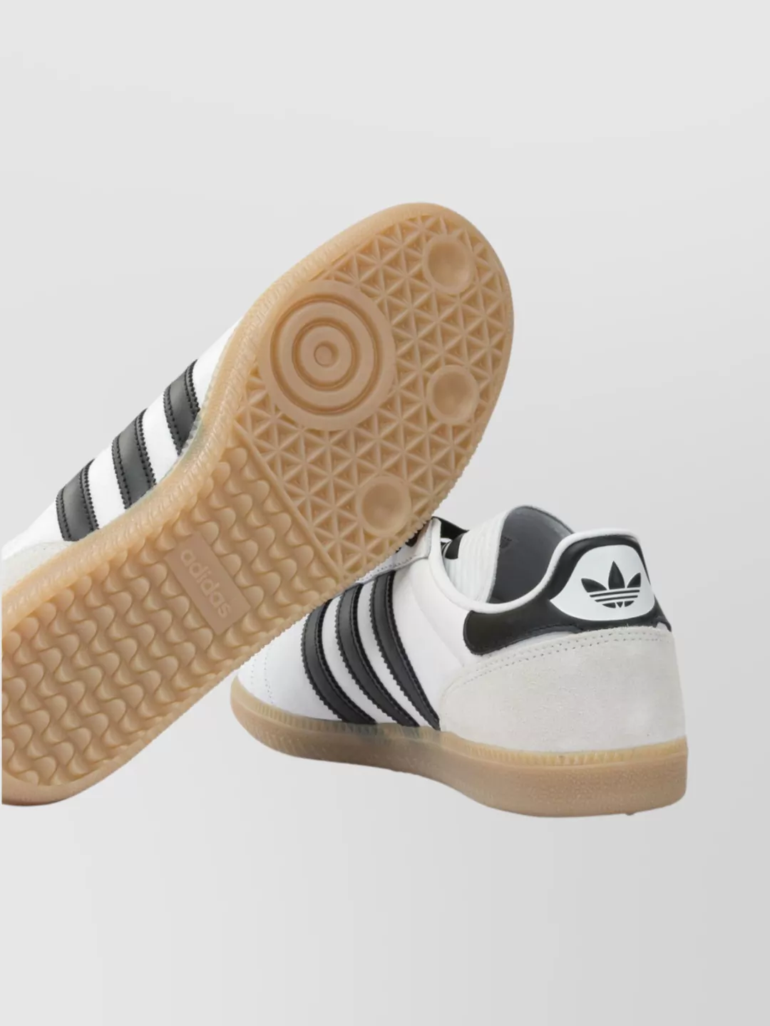 Adidas Originals Samba Jp Sporty Sneakers With Contrast Stripes