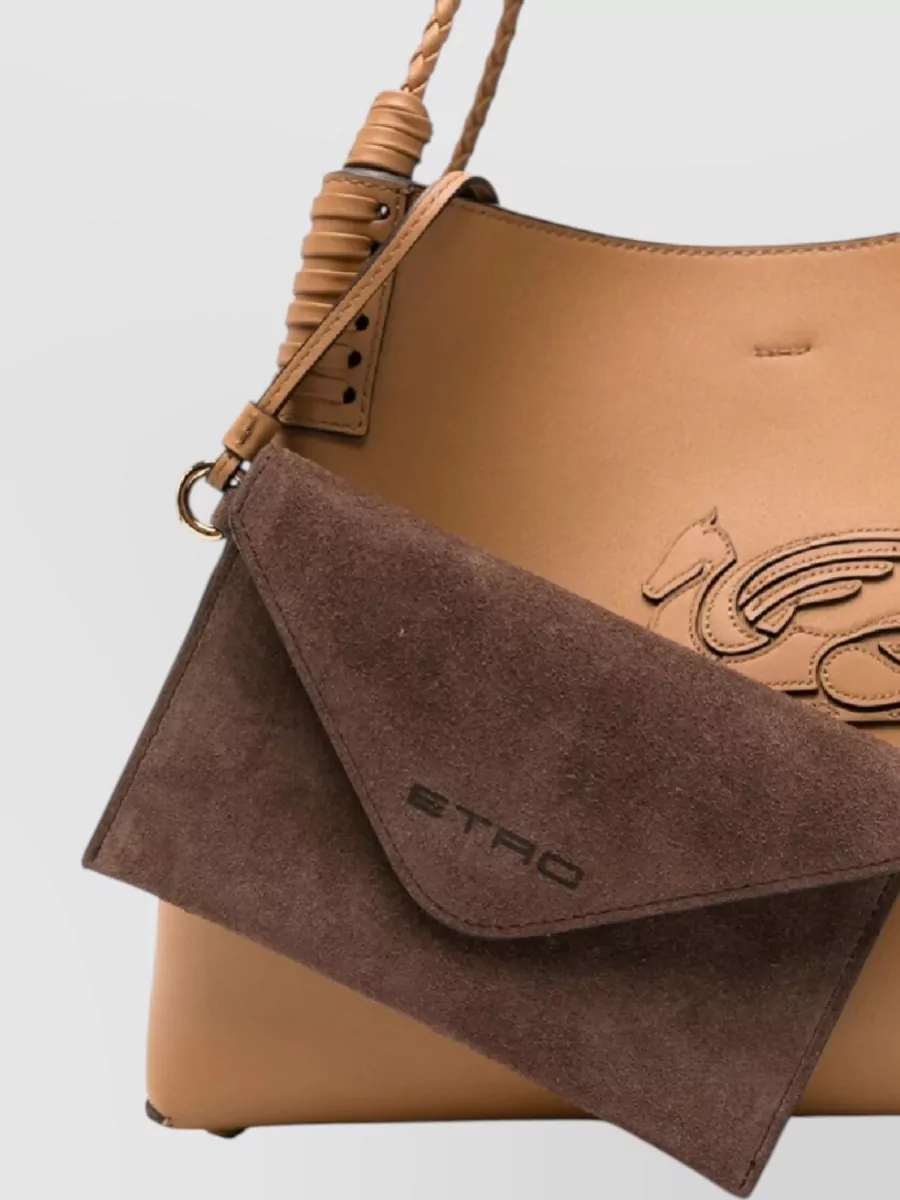 Etro Essential Leather Tote Bag