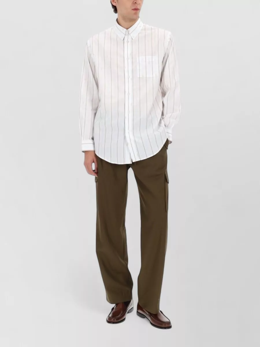 Drôle De Monsieur Monogram Shirt Regular Fit Long Sleeves